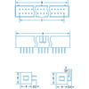 10 Pin IDC Vertical Header