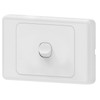 Mains Single Gang 2-Way 10A Double Wall Switch