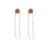 33pF 50VDC Ceramic Capacitors - Pack of 2