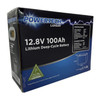 12V 100Ah Slimline Lithium Deep Cycle Battery - 6000+ Cycles