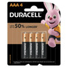 Duracell Coppertop AAA 4PK