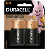 Duracell Coppertop D 2PK