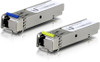 Ubiquiti UFiber1 Gbps Bidirectional Single-Mode SFP Module, 2-Pack, Up 3km Distance, Simplex LC Connector, No Fiber Cable, Incl 2Yr Warr