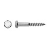 316 Hex Coach - Stainless Steel  - M6 x 50mm
