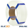 Slic3D PLA Spool-Less White 1.75mm 1kg filament