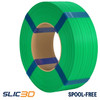 Slic3D PLA Spool-Less Green 1.75mm 1kg filament