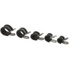 Stainless Steel P Clamp 8mm - 10 Pack