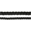 Black Polyester 3 Strand - 10mm 1200kg Breaking Strength - Sold as 100m roll