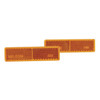 Trailer/ Other Vehicle Reflectors - Amber - 85 x 22mm