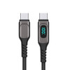 USB-C to USB-C Cable with LED Display 1m 