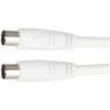 TV Coaxial Plug to TV Coaxial Plug Cable - 1.5m