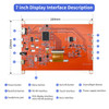 1024x600 HDMI 7in Screen with USB Capacitive Touch