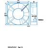 120mm 240V Standard Fan