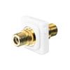 Digitek HPM Style RCA F to RCA F Insert  - White