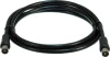 Digitek 1.5M Pal Male to Pal Male Tri Shield TV Fly Lead - Black