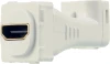 Digitek HDMI Female to HDMI Female Right Angle 4K@60Hz Insert - White
