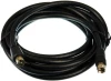 Digitek 3M F Type Male to Pal Male Quad Fly Lead - Black