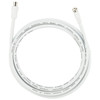 Digitek 3M F Type Male to Pal Male Quad Fly Lead - White