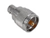 Hills Antenna UHF/PL-259 Male to BNC Female Adaptor - Nickel Plated Body
