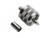 Hills Antenna UHF/PL-259 Connector Male Crimp for LL195 & RG-58 Mini Cable - Nickel Plated Body