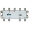 Hills Antenna 8 Way 5-1000MHz F Type Splitter - 1 Leg Power Pass