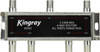 Kingray KSP6F 6 Way All Ports Power Pass Splitter, 5-2400 MHz