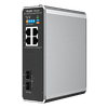 6 Port Gigabit Layer 2 Industrial Cloud-Managed PoE Network Switch (1x PoE++, 3x PoE+, 2x SFP), 108-180 W