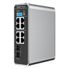 10 Port Gigabit Layer 2 Industrial Cloud-Managed PoE Network Switch (1x PoE++, 7x PoE+, 2x SFP), 228-300 W