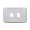 2 Way Outlet Plate including 1 Blank Insert