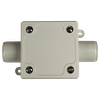 Universal 4 Way Conduit Junction Box - 25mm with 20mm Reducers