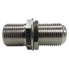'F' Female to 'F' Female Adaptor with Nuts and Washers (20 Pack)