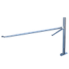 Metal Roof Mount for ISP (Internet) Satellite Dishes (600mm x 44.5mm OD Mast)