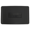 Outlet Plate with Brush Cover (Black)