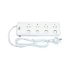 Hills Antenna 09H4PBSW 4-Way Power Board Individually Switched with Overload Protection - White