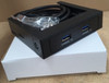 Casecom U3BAY-OEM, Front 3.5' USB3.0 2x USB3.0 Port w/19pin Internal Enclosure.