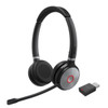 Yealink WH62-DUAL-P-UC, DECT Headset, Stereo, WDD60 Dongle, USB-A, Wireless, Black