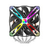 Zalman CNPS20X, CPU Air Cooler, Size: 1x140mm Fan, Socket: Intel LGA 1700/2066/2011-V3/2011/1200/115X, AMD AM5/AM4/AM3+/AM3, ZM-1700MKA bracket is required for LGA1700 compatibility ZM-AM5MKA bracket is required for AM5 compatibility, RGB
