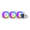 Zalman ALPHA2 DS A36 WHITE, CPU Liquid Cooler with 2.73’’ IPS LCD Screen, 3x120mm ARGB Fan, Socket: Intel LGA 1851/1700/1200/115X, AMD AM5/AM4