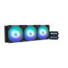 Zalman ALPHA2 SE A36 Black, CPU Liquid Cooler, Addressable RGB fan with PWM control, Fan Size: 120mm, Pack of Three, Noise Level: 29.7dB(A), Compatiblility: Intel : LGA 1851/1700/1200/115X AMD : AM5/AM4