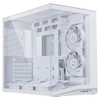 Lian Li PC-O11DMIV2FW, O11D MINI V2 Flow ATX Case, Tempered Glass, Drive Bays: 2x2.5” SSD or 2x3.5”HDD, Expansion Slot: 5, Fan: 120mm, Motherboard Support: ATX / Micro-ATX / Mini-ITX, White