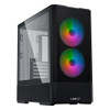 Lian Li PC-LAN207RX, Lancool 207, ATX, Mid Tower, Tempered Glass, Drive Bays: 2×3.5″ HDD or 2.5″ SSD, Expansion Slot: 7, Fan: 2x140mm, 2x120mm, Motherboard Support: ATX/Micro-ATX/Mini-ITX, Black