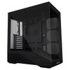 Lian Li PC-V100X, Mid Tower ATX Case, Tempered Glass, Drive Bays: 1x2.5" SSD, 1x3.5" HDD, Expansion Slot: 7, fan: 120mm, Motherboard Support: E-ATX/ ATX / M-ATX / Mini-ITX, Black