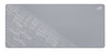 ROG Scabbard II Arctic Gray XXL is extended gaming mouse pad with protective nano coating for a water- oil-and dust-repellent surface