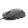 Dell Wired Laser Mouse MS3220 - Titan Gray - Cable - 3200 dpi - Scroll Wheel - Right-handed