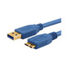 Astrotek USB 3.0 Cable 3m - Type A Male to Micro B Blue Colour