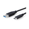 8Ware USB 3.1 Cable 1m Type-C to A Male to Male Black 10Gbps