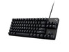 Logitech G413 TKL SE MECHANICAL GAMING KEYBOARD  PBT Keycaps Aluminum top case USB 2.0