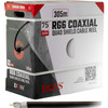 DOSS RG6QDB-305M RG6 Quad Shield Cable 305m 75 Ohm