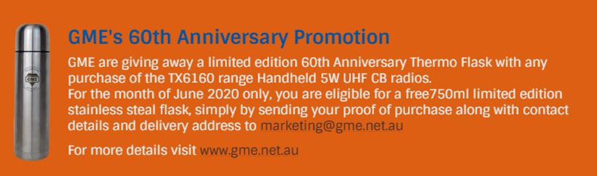 GME's 60th Anniversary Promotion