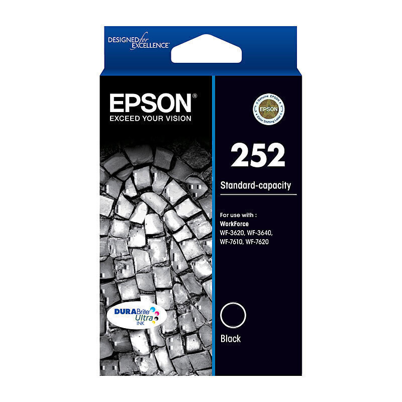 Buy Epson 252 Black Ink Cart E252B